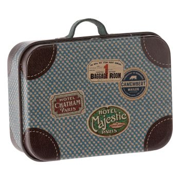 Miniatuurne metallist karp - Suitcase