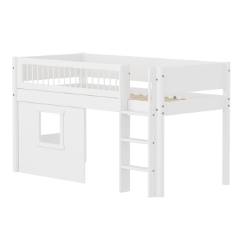 Poolkõrge majavoodi Flexa White (uus disain)