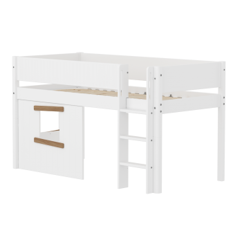 Poolkõrge majavoodi Flexa White (uus disain)