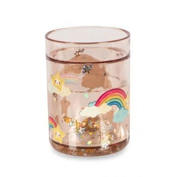 Tass Glitter - Rainbow Star
