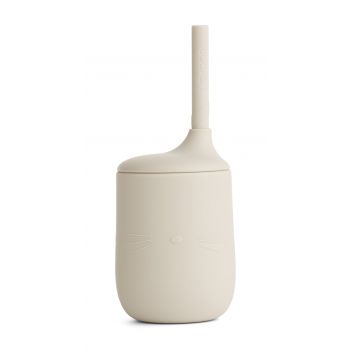 Kõrrega tass Ellis Sippy Cup - Cat