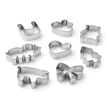 Küpsisevormid Trille (8 tk)