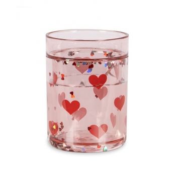 Tass Glitter - Hearts