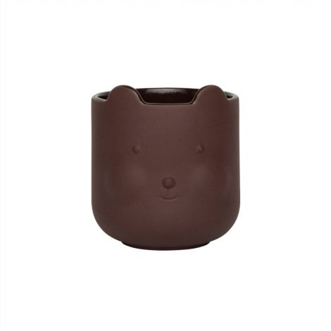 Lillepott Bear-Pruun