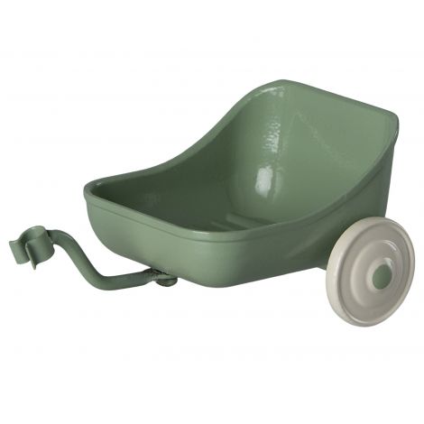 Miniatuurne järelkäru Maileg kolmerattalisele