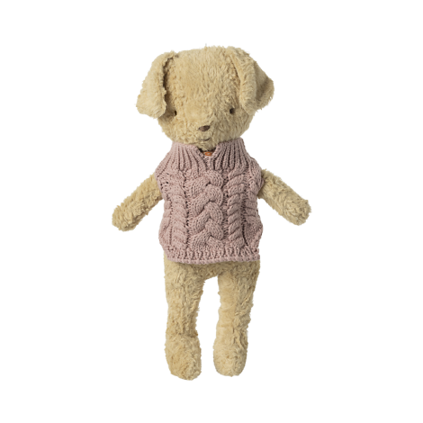 Vest Maileg plüüsist mängukoerale-Misty Rose roosa (hele)