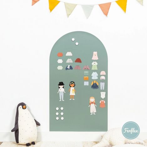 Magnettahvel Arche, vahetatava kattega - (58x100 cm)