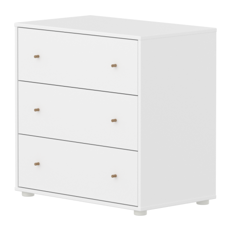 Kummut Flexa Saga-Valge/tamm