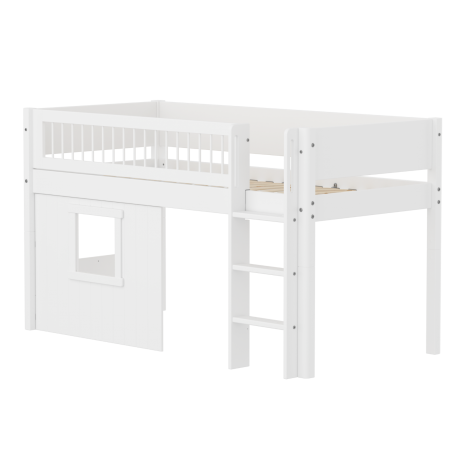 Poolkõrge majavoodi Flexa White (uus disain)