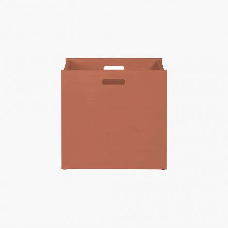 Hoiukast ByAulum Dana (36x37)-Terrakota-punane-30 cm