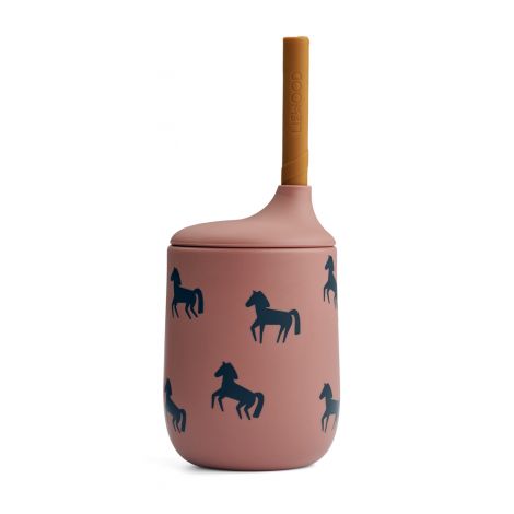 Kõrrega tass Ellis Sippy Cup - Horses