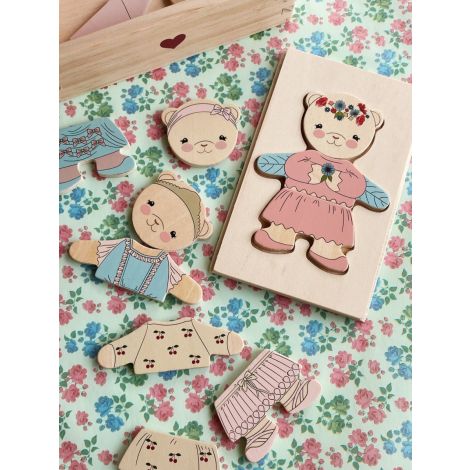 Puslemäng Teddy Dress Up
