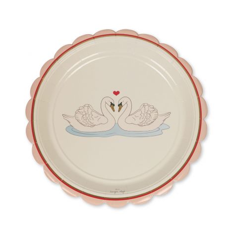 Ühekordsed peotaldrikud Swan (8tk)