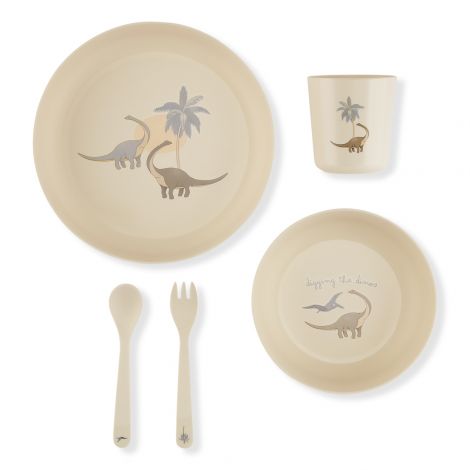 Toidunõude komplekt Dino