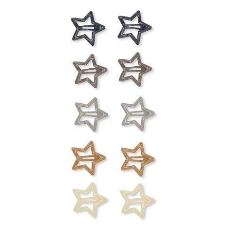 Juukselõksud Junior - Star (10tk)