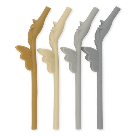 Silikoonist joogikõrred Unicorn-Frosty Blue sinine 