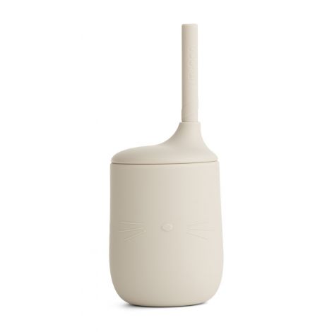 Kõrrega tass Ellis Sippy Cup - Cat