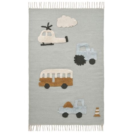 Vaip Bent - Vehicles (80 x 120 cm)