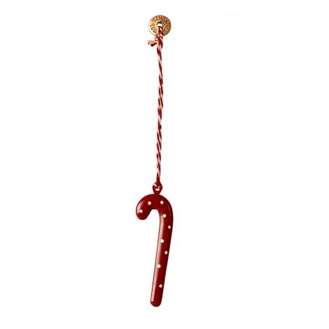 Ornament - Jõulukomm (1 tk)-Punane