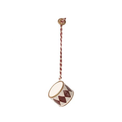 Ornament - Trumm-Punane