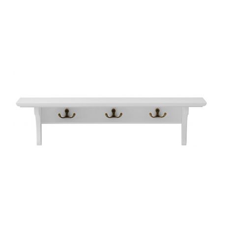 Seaside riiul kolme nagiga - Oliver Furniture