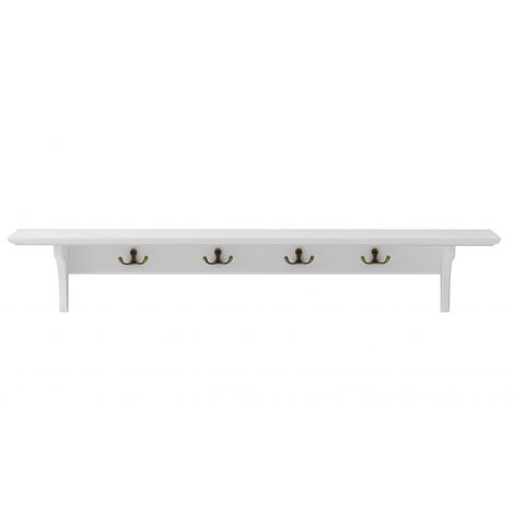 Seaside riiul nelja nagiga - Oliver Furniture