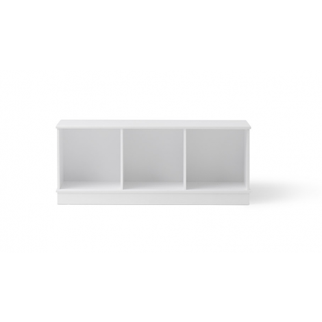 Puidust riiul 3x1, koos alusega – Oliver Furniture