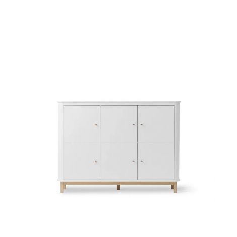 Wood multi kapp 3 uksega - Oliver Furniture