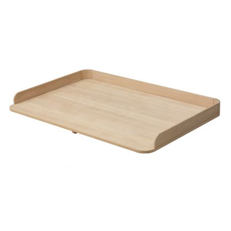 Wood Lastetoa 3 sahtliga kummuti lisa mähkimislaud - Oliver furniture