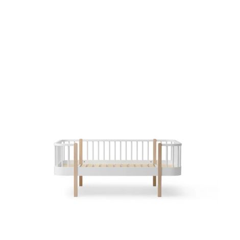 Wood Original Junior Päevavoodi - Oliver Furniture-Valge/tamm