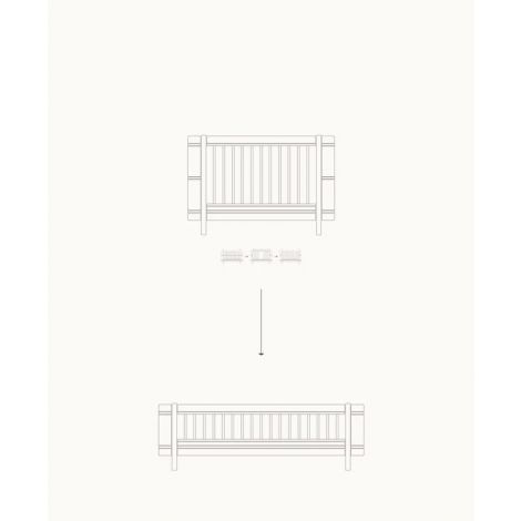 Wood Mini + Junior laienduskomplekt - Oliver Furniture