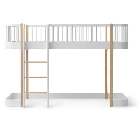 Wood Original Ühekohaline Madal Narivoodi - Oliver Furniture
