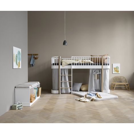 Kardinad Wood Original narivoodile ja poolkõrgele voodile 128cm - Oliver Furniture