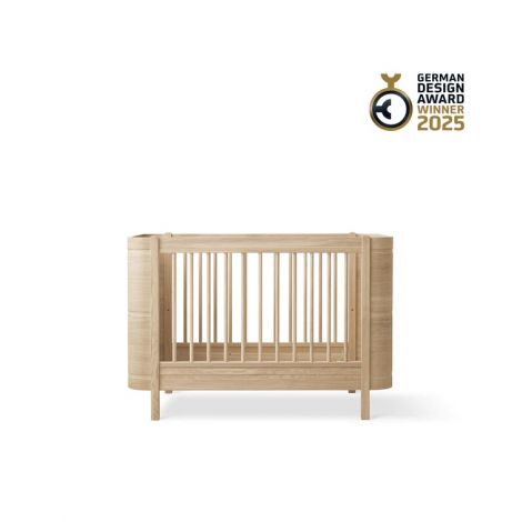 Wood Mini+ võrevoodi ja Junior laienduskomplekt - Oliver Furniture