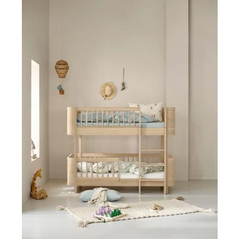 Wood Mini + madal kahekohaline narivoodi - Oliver Furniture-Tamm