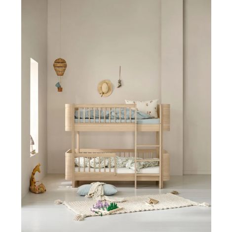 Wood Mini+ võrevoodi ja Mini+ lastevoodi laienduskomplekt madalaks narivoodiks - Oliver Furniture-Tamm