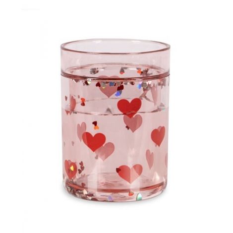 Tass Glitter - Hearts