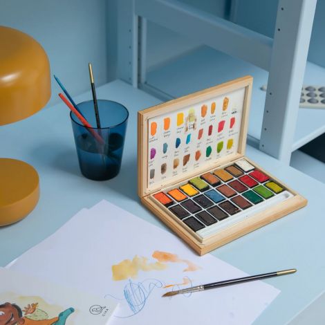 Riiul ByAulum ABC Agger-Helesinine-179 cm-83 cm-30 cm